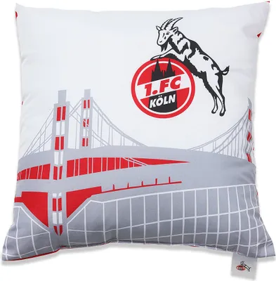 Produktbild von 1. FC Köln Kissen "Stadion" rot/weiß