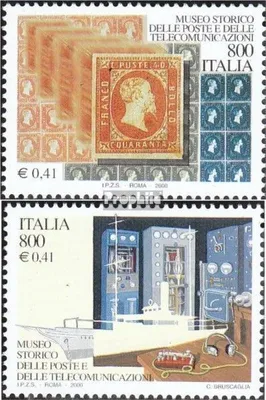 Produktbild von Briefmarken Italien 2000 Mi 2700-2701 (kompl.Ausg.) postfrisch Kunstschätze