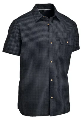 Immagine prodotto di Falkenberg II - Camicia a maniche corte, a quadri, grigio scuro (10), taglia XL