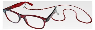 Produktbild von Brillenkette Maskenkette mit Glaskristallperlen - Grün
