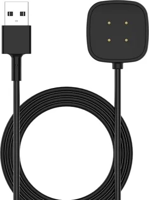Produktbild von Fitbit Versa 3 & Sense USB-Ladekabel - Schwarz