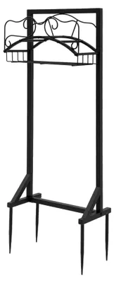 Produktbild von Freistehender Schlauchhalter, 106 cm Gartenschlauchhalter, Erdeinführung, Gartenschlauch Aufbewahrung