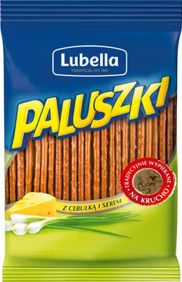 Zdjęcie produktu dla Lubella Paluszki Z Cebulką I Serem 70 G