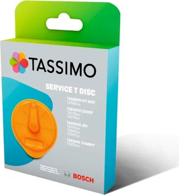Produktbild von Bosch 17001491,00632396,00576837 Čisticí T-disk oranžový pro Tassimo