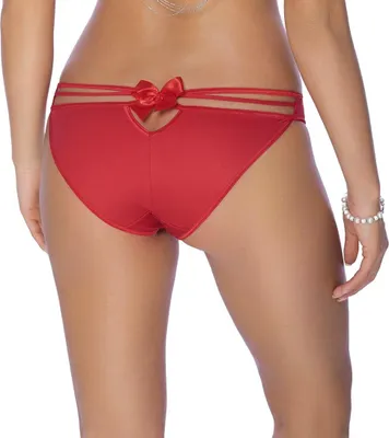 Productafbeelding van RÓŻA Mimi, klassieke damesstring, rood, maat S