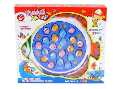 Produktbild von Fischiges Batteriespiel in einer Schachtel 514683