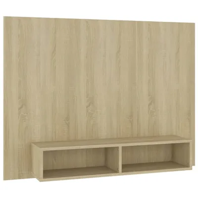 Obrázek produktu pro vidaXL Televizní nástěnná skříňka Sonoma dub 120x23,5x90 cm výrobek ze dřeva