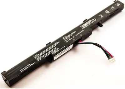 Produktbild von Akku für Asus F751MA-TY223H Li-Ion 14,8 Volt 2200 mAh schwarz