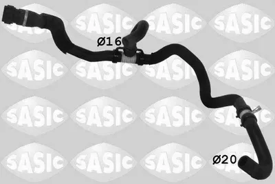 Produktbild von SASIC Kühlerschlauch Wasserschlauch für RENAULT CLIO II (BB0/1/2, CB0/1/2) 3404121