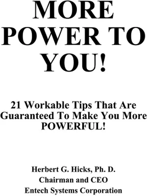 Produktbild von More Power to You!