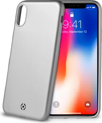 Image de Celly SOFTMATT900SV coque de protection pour téléphones portables 14,9 cm (5.85") Housse Argent