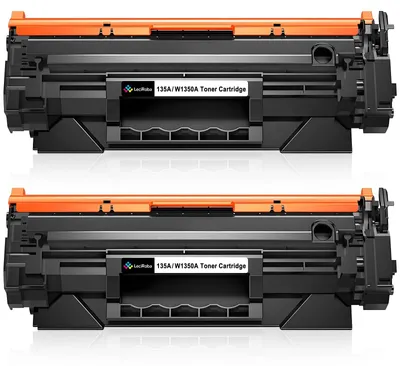 Image de Cartouche d'encre 135A pour les imprimantes LaserJet MFP M234dw et M209 (avec puce, lot de 2)