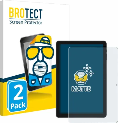 Produktbild von 2x BROTECT Schutzfolie für Doogee T10W Displayschutz Displayschutzfolie Folie Matt Entspiegelungsfolie