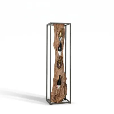 Produktbild von Weinregal Fensunaga Weinständer Holz massiv 150 cm