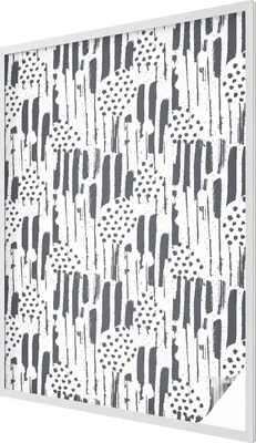 Obrázek produktu pro Vitrážová fólie na okna - 146x100 cm - vitrážový vzor - neprůhledná dekorativní fólie na ochranu soukromí - samolepicí, UV ochrana - pruhy a tečky