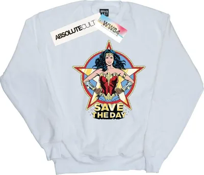 Produktbild von DC Comics - "84" Sweatshirt für Damen BI50172 (L) (Weiß)
