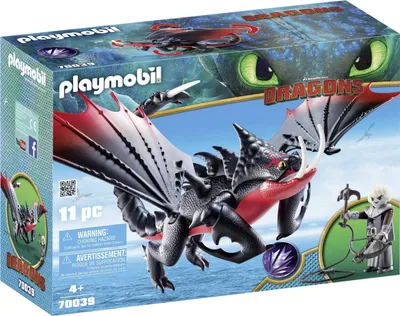Produktbild von PLAYMOBIL Dragons Todbringer mit Grimmel, 70039