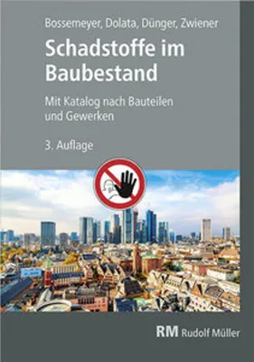 Obrázek produktu pro Schadstoffe im Baubestand