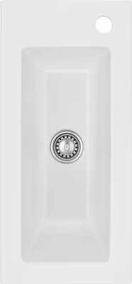 Produktbild von Systemceram KeraDomo Spüle MERA 24 in SATIN mit Handbetätigung