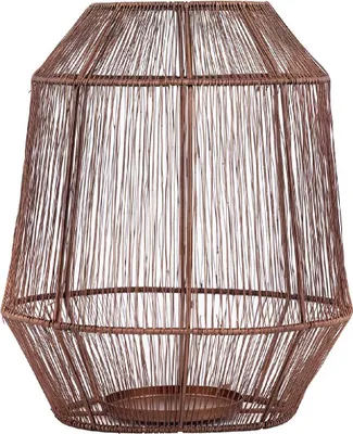 Produktbild von PTMD Teelichthalter Justy - 24x24x27 cm - Eisen - Kupfer
