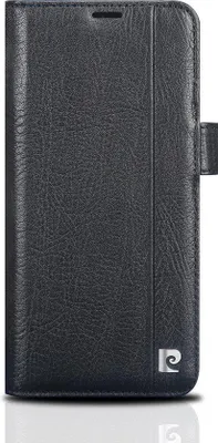 Productafbeelding van Samsung Galaxy S9+ hoesje - Pierre Cardin - Zwart - Leer