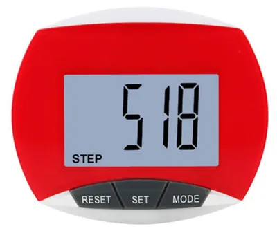 Produktbild von Präziser Schrittzähler, tragbarer Pedometer mit LCD-Bildschirm zum Joggen, Wandern, Laufen und Spazierengehen