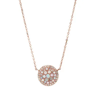 Produktbild von Fossil-Kette Pearl Disc Pendant JF01740791