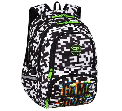 Zdjęcie produktu dla CoolPack Plecak szkolny Spiner Termic Game Over, 1 sztuka
