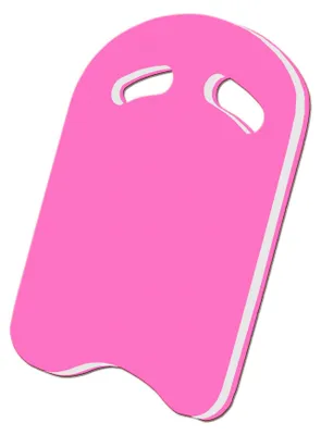 Productafbeelding van Zwemplank voor kinderen en volwassenen, kickboard met handgrepen, 47 x 31 x 3,6 cm