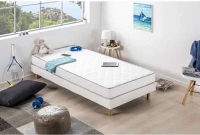 Image de Matelas Mousse DEKO DREAM Hahtuva, 90x190 cm, Ferme 14 cm, 5 Zones de Confort
