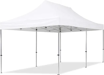 Productafbeelding van Partytent Faltzelt, paviljoen, 3x6 meter, zonder zijwanden, 32 mm aluminium, wit, 700N