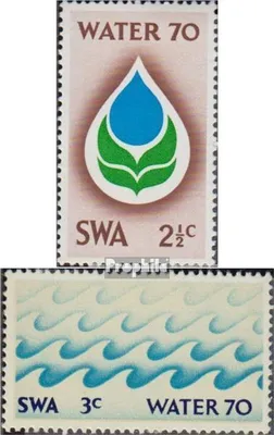 Produktbild von Briefmarken Namibia - Südwestafrika 1970 Mi 356-357 (kompl.Ausg.) postfrisch Wasserwirtschaftsjahr