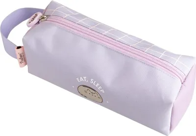 Produktbild von Pusheen, Federmäppchen Moments Eat Sleep Repeat robustes Design, Lavendel