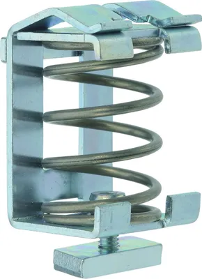 Immagine prodotto di CONTA-CLIP EMV Morsetto a molla SAB Morsetto di schermatura con piastra filettata per guida C Diametro schermatura 10,0 mm - 20,0 mm per