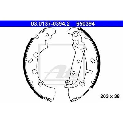 Immagine prodotto di Bremsbackensatz ATE 03.0137-0394.2