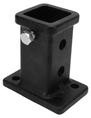 Productafbeelding van Vastgeschroefd ontvangerbuis - Aanhangwagenkoppelingadapter - Eenvoudige installatie - 2 inch - Accessoire voor aanhangers - Universeel...