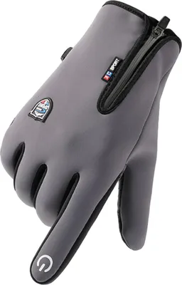 Produktbild von Winterhandschuhe Herren Damen, wasserdichte Touchscreen-Handschuhe, warme Skihandschuhe, winddichte Thermohandschuhe