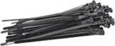 Produktbild von Kabelbinder lösbar schwarz 7,2x200mm - 7,2x400mm 50 Stück