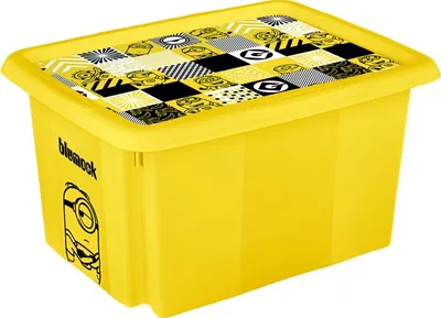Immagine prodotto di Contenitore keeeper Karolina "Minions Mosaic" 15 litri