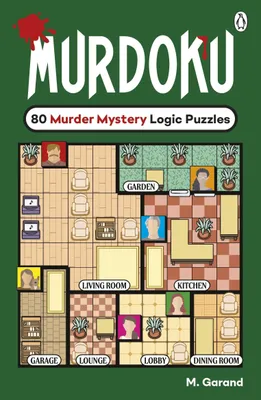 Zdjęcie produktu dla Omgoods - Puzzle 80: Zagadka morderstwa. Logiczne łamigłówki. Książka z łamigłówkami. Sudoku. Gra detektywistyczna. Zagadka morderstwa. Wizualnie wciągająca