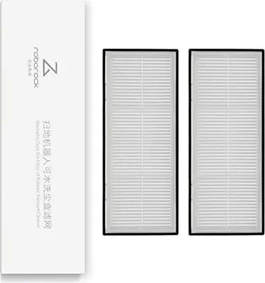 Produktbild von Original Roborock S7 Max Ultra/S8/S8+/S8 Pro/S7/S7 Maxv Ultra/S7 Pro Ultra Zubehör, Waschbarer HEPA Filter, 2er Pack