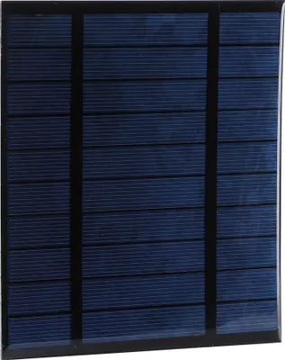 Image de 2.5W 5V DIY Solar Power Panel Charger Module for Outdoor Mobile Device Charging (Chargement d'appareils mobiles à l'extérieur)