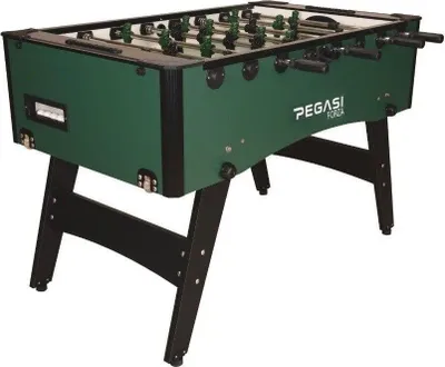 Produktbild von Pegasi Fußballtisch Forza Fold Up - Kickertisch Klappbar - Profi-Fussballtisch - Outdoor Tischkicker- Fußball Tischspiel - Fussballtisch Erwachsene - Foosball Table - Grün