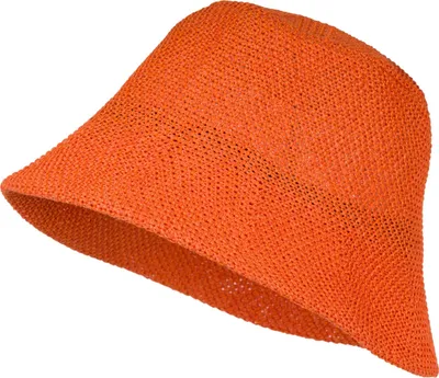 Produktbild von styleBREAKER Damen Papierstroh Sonnenhut | faltbarer Fischerhut | leichter Bucket Hat mit Schweißband | Sommerhut mit Krempe als Sonnenschutz für Outdoor Strand Freizeit