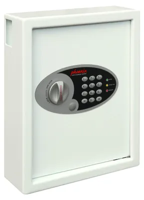 Obrázok produktu pre Phoenix Safe Co. Cygnus KS0032E, Kov, Biela, 48 háčik/háčiky, Elektronický, 7,5 L, 300 x 100 x 360 mm