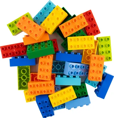 Produktbild von LEGO Bausteine, Bunt Gemischt, 2x4 Noppen, 40 Stück, Neu, Individuell Zusammengestellt, 3011 – Ideales Einsteiger- & Ergänzungsset zum kreativen Bauen