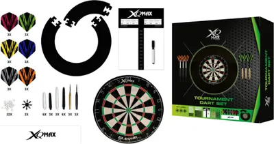 Immagine prodotto di XQmax Set di freccette da torneo da 90 pezzi 23 g nero