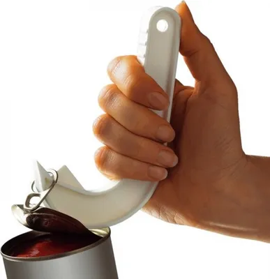 Image de BRIX B-3321 CanKey Zugring-Dosenöffner, Weiß