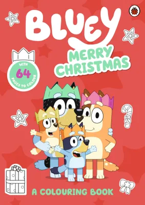 Produktbild von Bluey: Merry Christmas: A Colouring Book