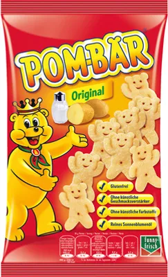 Produktbild von Funny Frisch Pom-Bär Original - 12 x 75 g